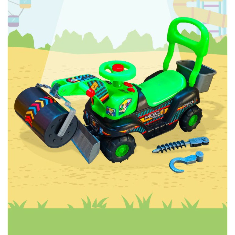 SG TOYS MGC 750 MAINAN ANAK MOBIL DORONG TRUK GILING ALAT BERAT / HEAVY TRUCK RIDE ON