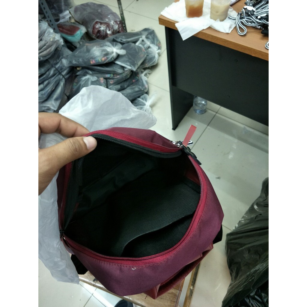 Tas Ransel Wanita Impor Original SEDNA Tas Punggung Warna Hitam Abu-Abu - BF01 - Whichone.Id