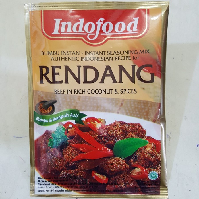 

Instan-Masak-Bumbu- Bumbu Rendang Indofood - Bumbu Rendang -Bumbu-Masak-Instan.