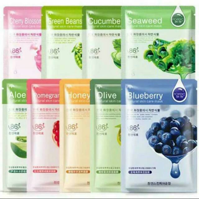 ROREC NATURAL SHEET MASK - ROREC MASKER SHEET