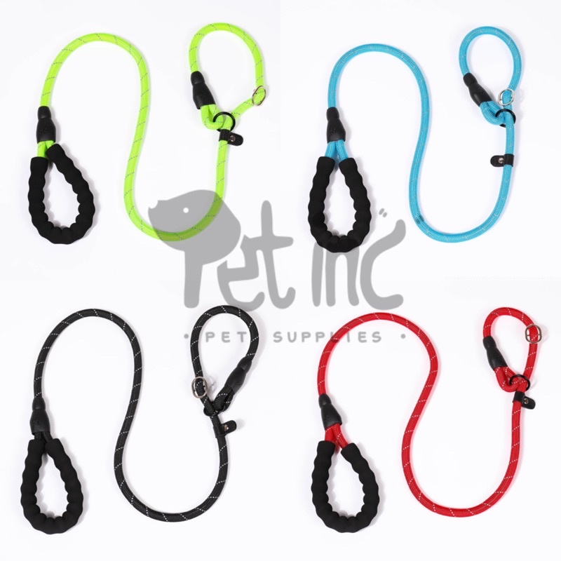 Stylish dog neck flexible rope leash