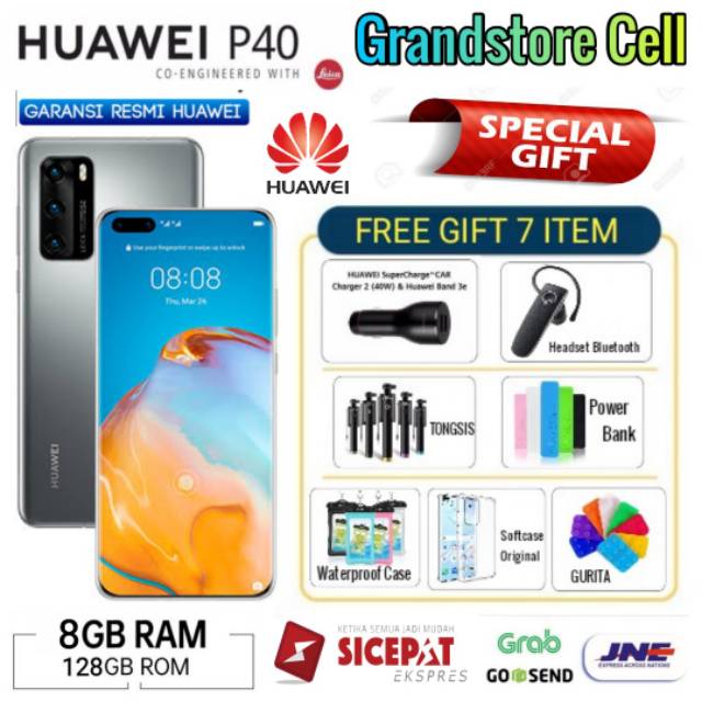 HUAWEI P40 RAM 8/128 GB GARANSI RESMI HUAWEI INDONESIA