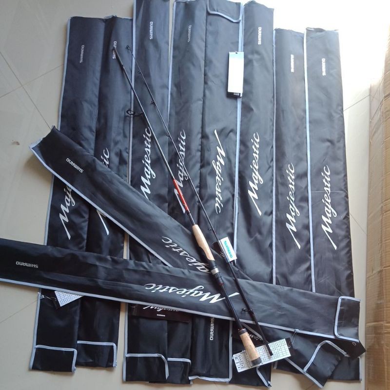 joran spining shimano majestic S66L-2 198CM