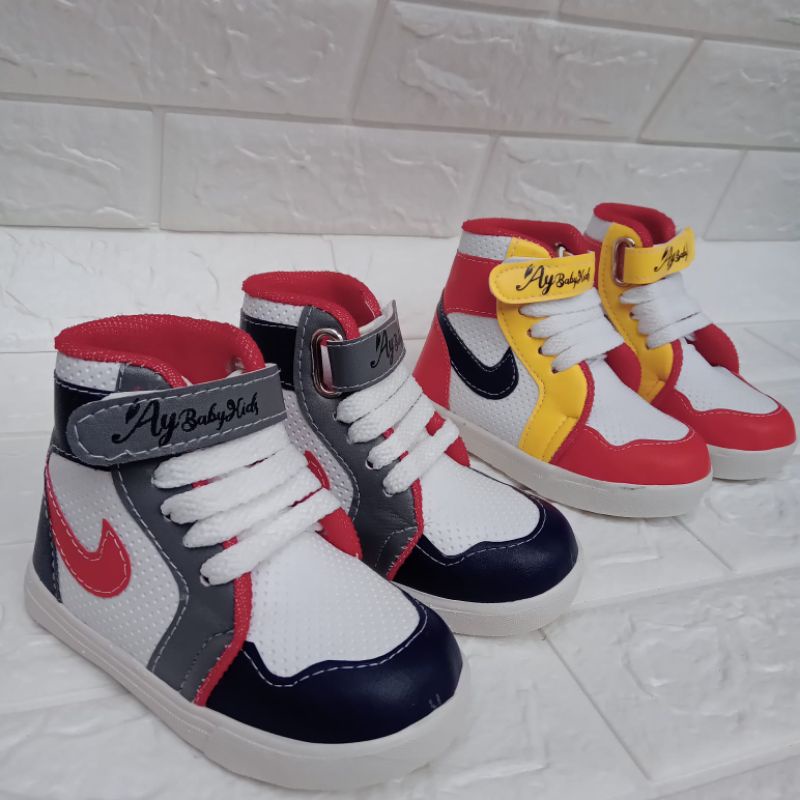 JSA Sepatu anak sneaker JDN sepatu anak kece usia 1-3 Tahun sepatu balita Terbaru