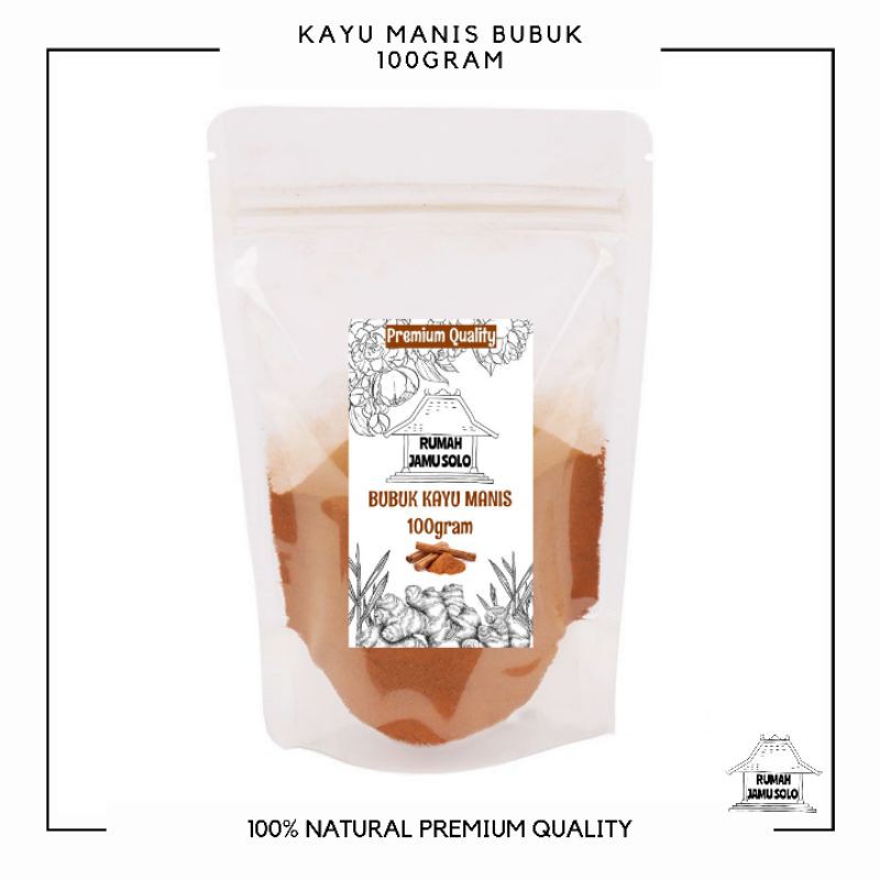 

100gr Kayu Manis Bubuk / Ground Cinnamon / Rempah / JSR 100% PREMIUM QUALITY