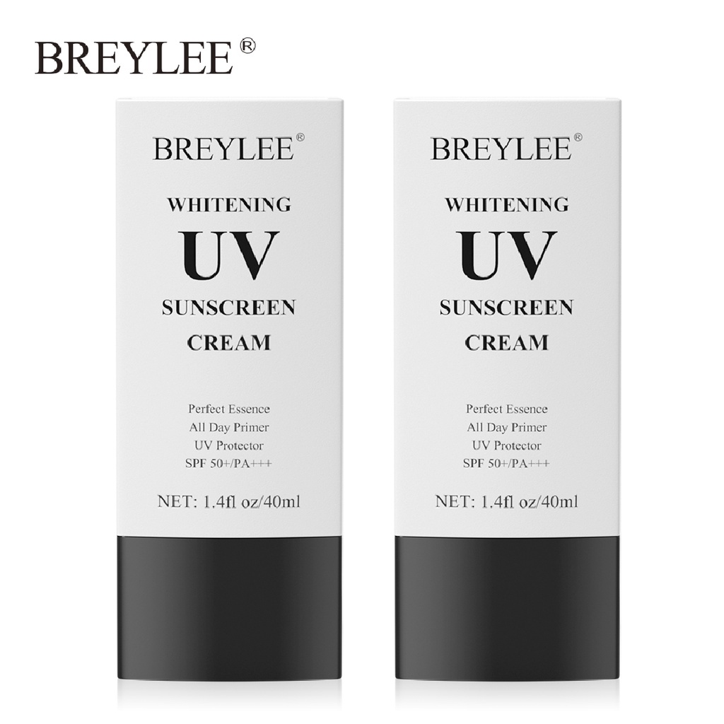 BREYLEE sunscreen cream whitening sunblock sunscreen UV SPF50 Sunblock face and body 1.4floz/40ml