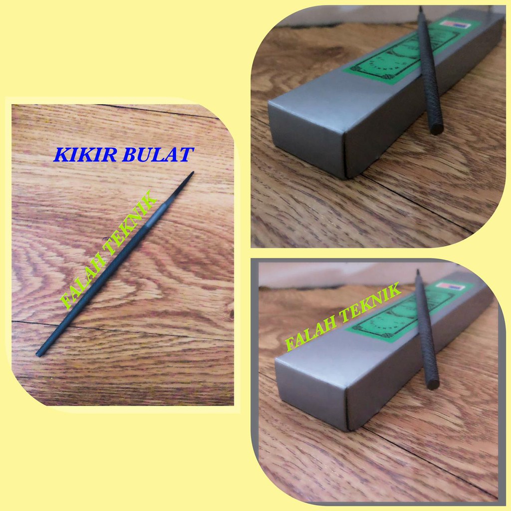 Kikir Besi Bulat / Kikir Bulat Tanpa Gg / Kikir Bulat  Full Round Files USA
