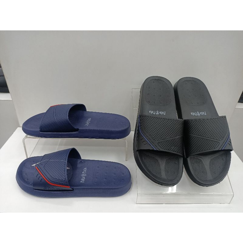 sandal pria patapata terbaru produk original dari bata tersedia warna hitam dan biru
