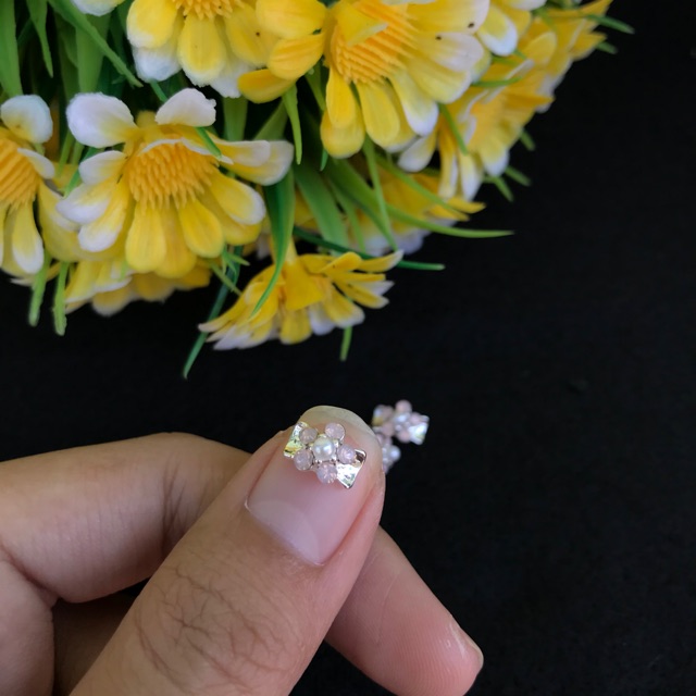 Pita Bunga Bahan Nailart kuku palsu fake nail