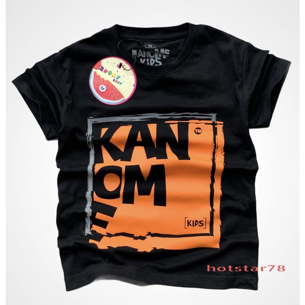 Kaos Oblong Anak Laki-Laki 1-12 Tahun Pakaian Atasan Distro