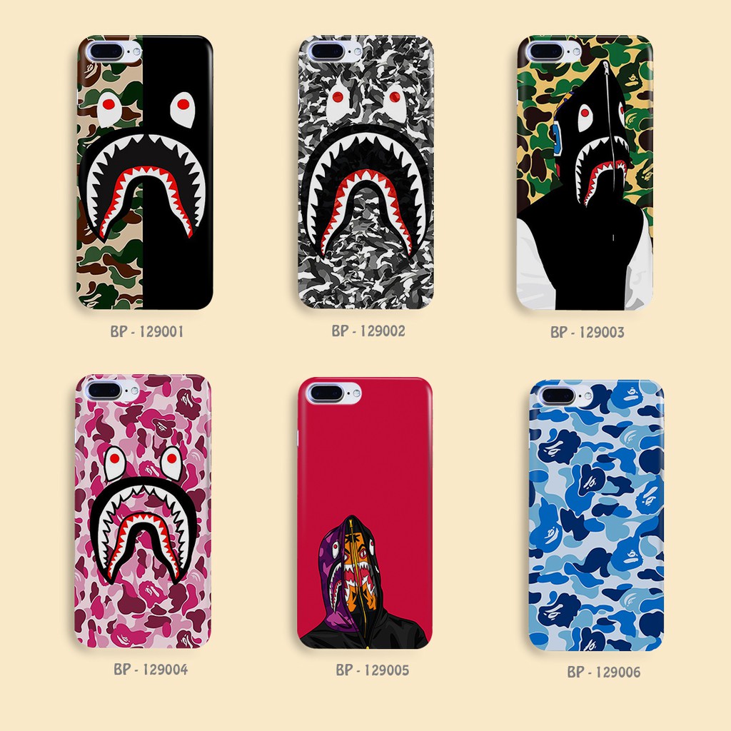 Custom Case BAPE bisa untuk OPPO MI IPHONE SAMSUNG VIVO ASUS