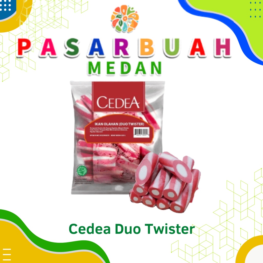 

Distributor CEDEA DUO TWISTER 500 GRAM - Pasar Buah Medan