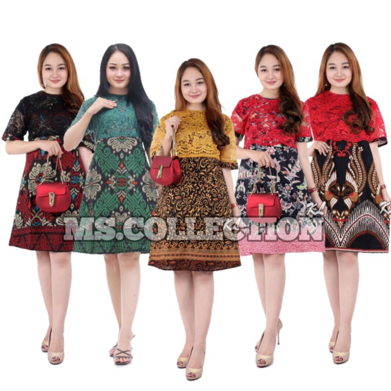 DRESS BROKAT TORAJA/DRESS TENUN/BATIK SONGKET TROSO BROKAT/BAJU NATAL PESTA BROKLAT MODERN
