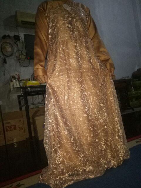 Gamis Batik Manggar, Padi,sekar,cantik,kubis,kipas,daun,kupu,nadine,gendis