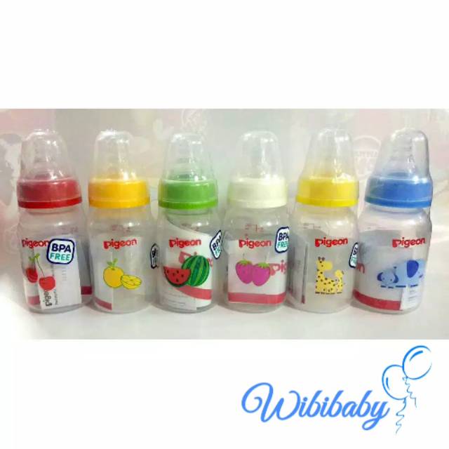 Pigeon Botol Susu PP RP 50ml / 120ml / 240ml Std MM with Peristaltic Nipple