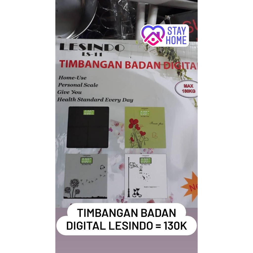 Timbangan Badan Digital Lesindo
