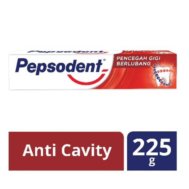 Pepsodent 225 g | Pepsodent jumbo | Pepsodent pencegah gigi berlubang 225 g