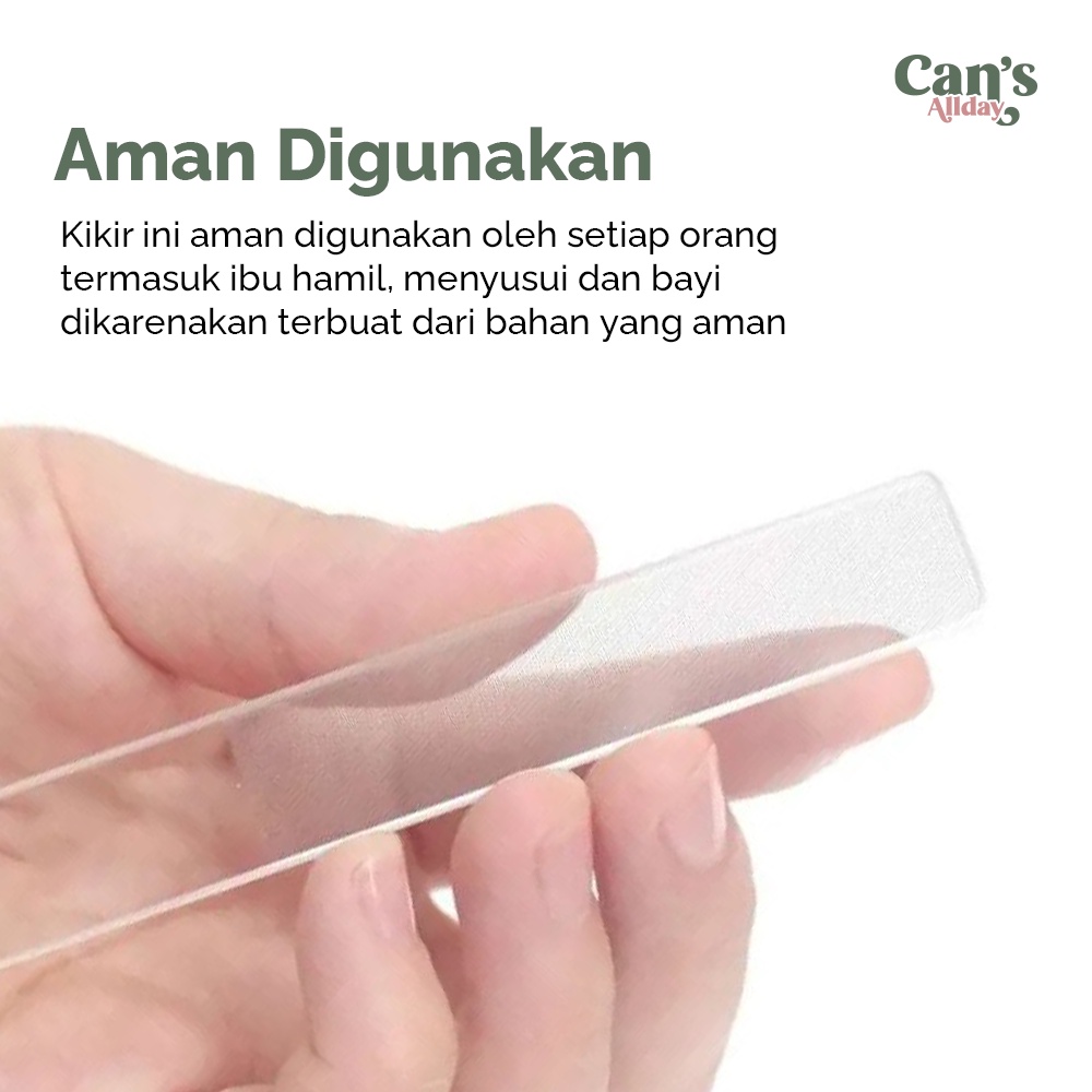 Kikir Kuku Pengkilap Pengikir kuku Nano Nail Buffer Shiner