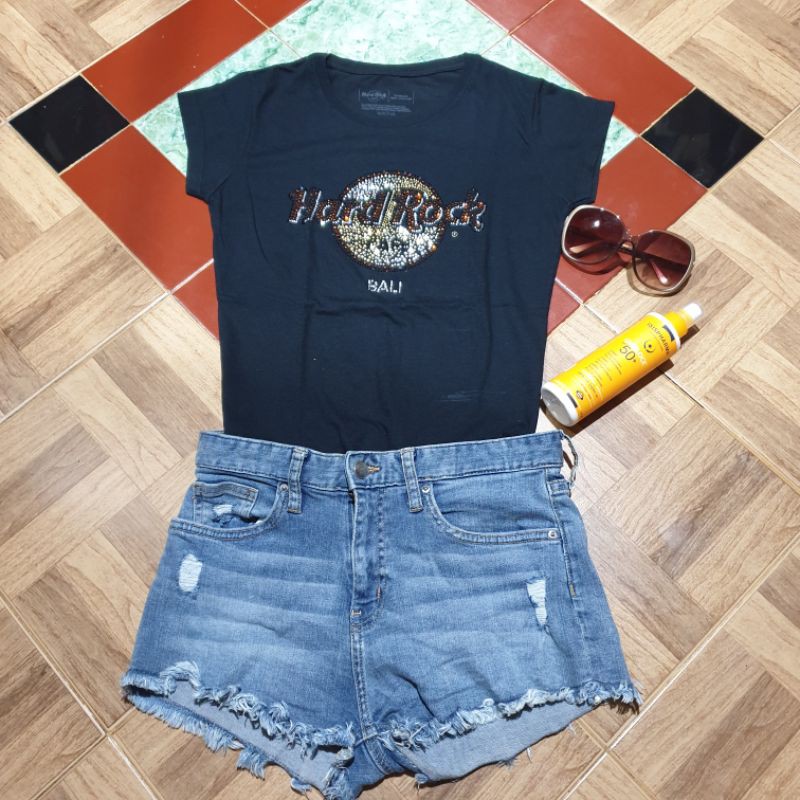 [Original] Kaos Hard Rock Cafe Bali / Kaos Slim fit