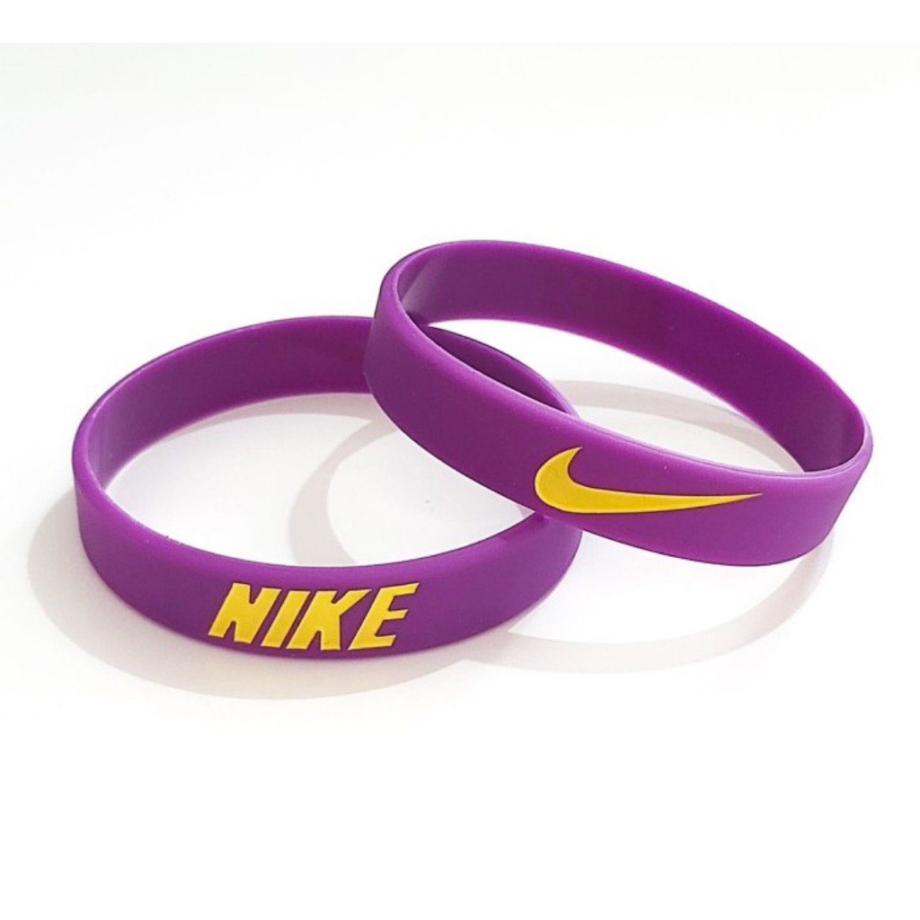 COD NIKE GELANG TANGAN PRIA - GELANG KARET NIKE SPORT ORIGINAL FASHION NIKE UNGU