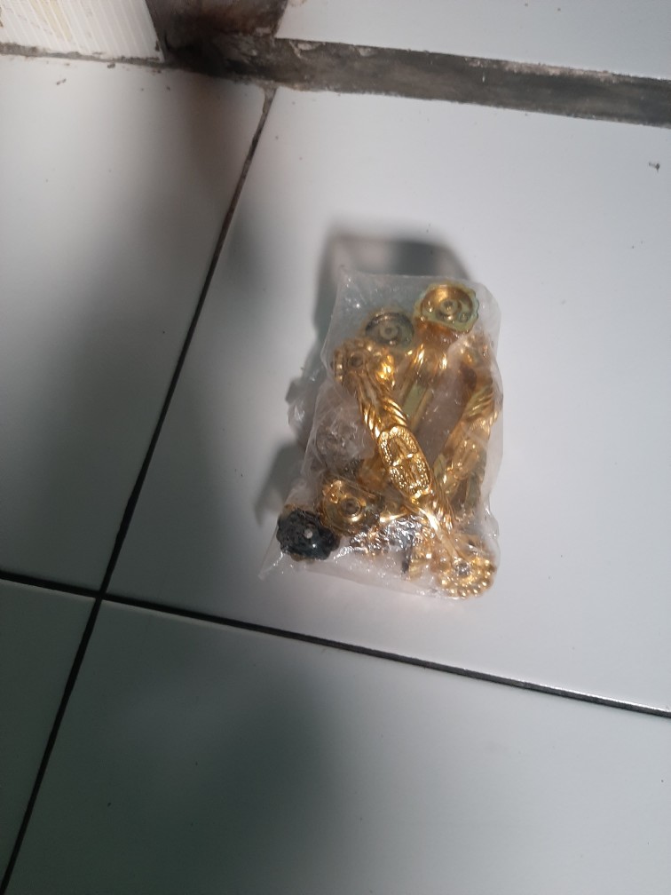 Handle Tarikan Pegangan Lemari Laci Obral Murah Plastik Kj 900 Gold