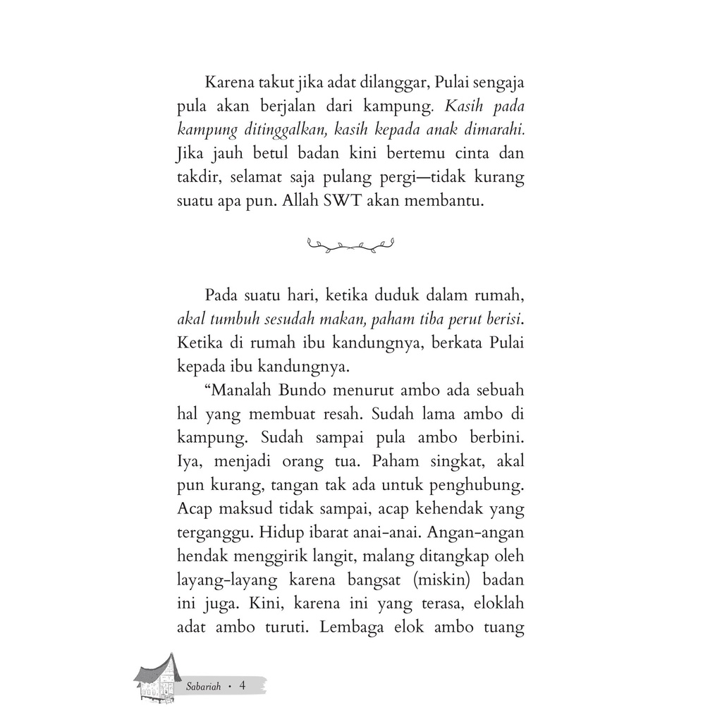 Buku Sabariah - Buya Hamka - Gema Insani 100% Original