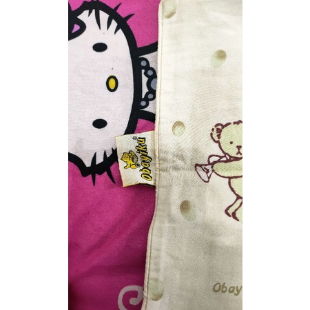 preloved pl second  1 set obayito sarung bantal guling sprei