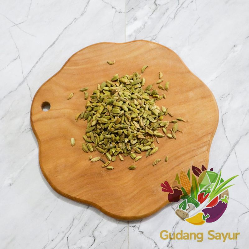 

Gudang Sayur - Kapulalaga India / Cardamom 25 Gram