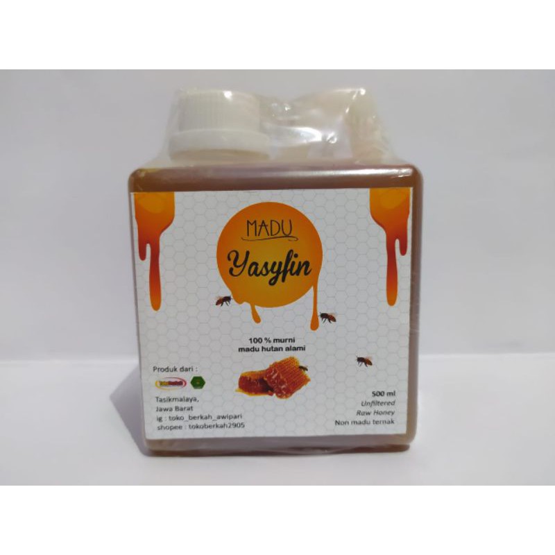 

Madu Yasyfin ( Manis ) 500 ML 100% Murni Madu Hutan Alami