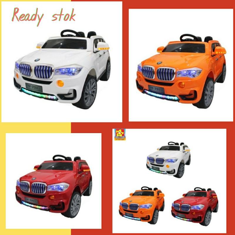 MOBIL MAINAN ANAK BMW M7988/MOBIL AKI/MOBIL AKI ANAK