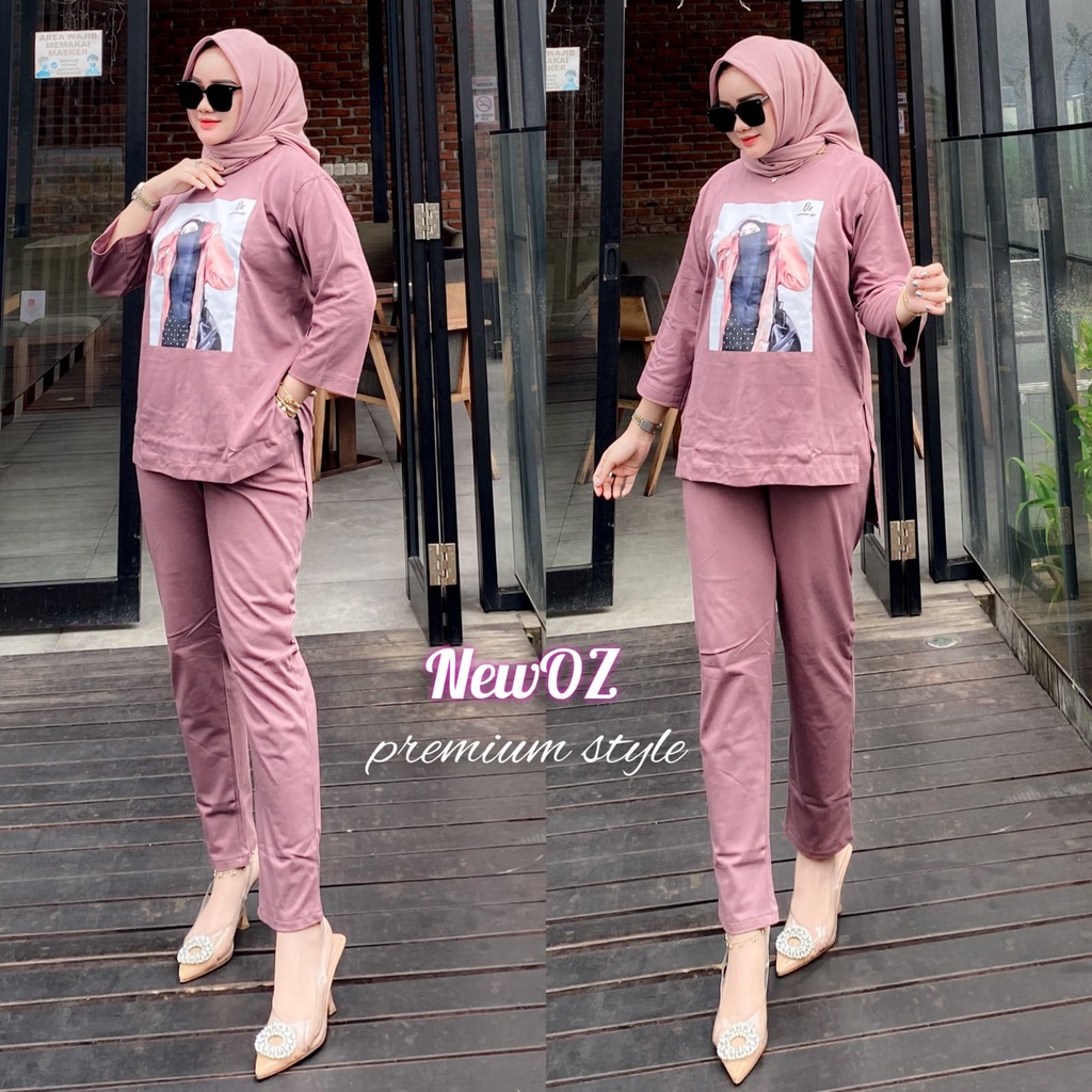 Set combed / set mza / set shaqueenara / set new oz / stelan mza / stelan shaqueenara / set new oz