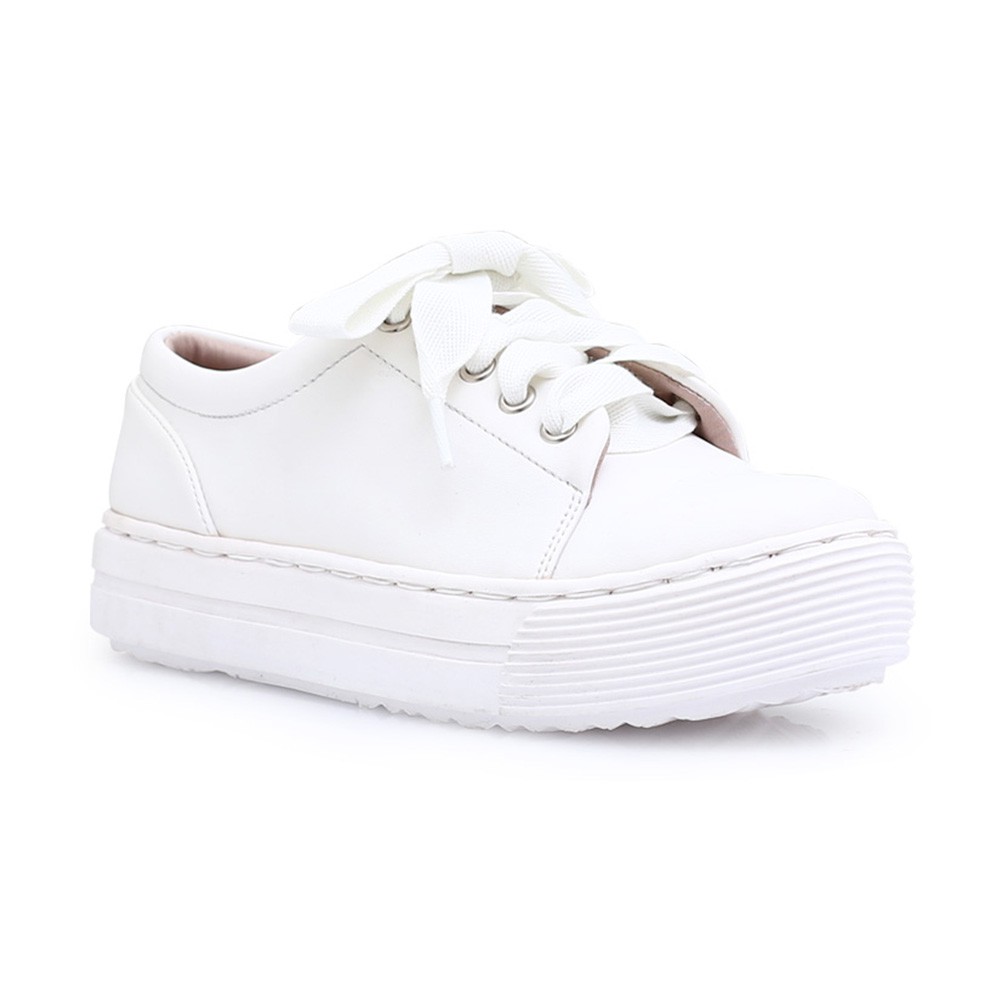 KHK by Khakikakiku Karen White Sneakers