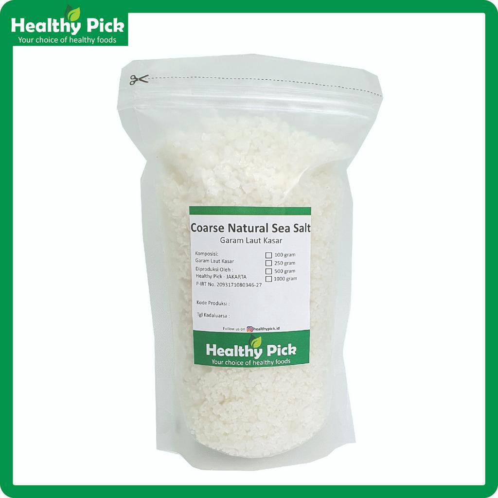 

Organic Natural Sea Salt Coarse Garam Laut Organik Natural Kasar 250gr