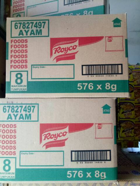 

Royko Royco Ayam Sapi Penyedap Rasa isi 12 sachet