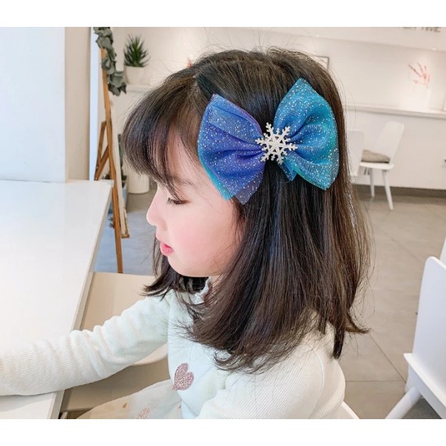 Import Frozen Model Jepit Rambut Korea Anak Premium