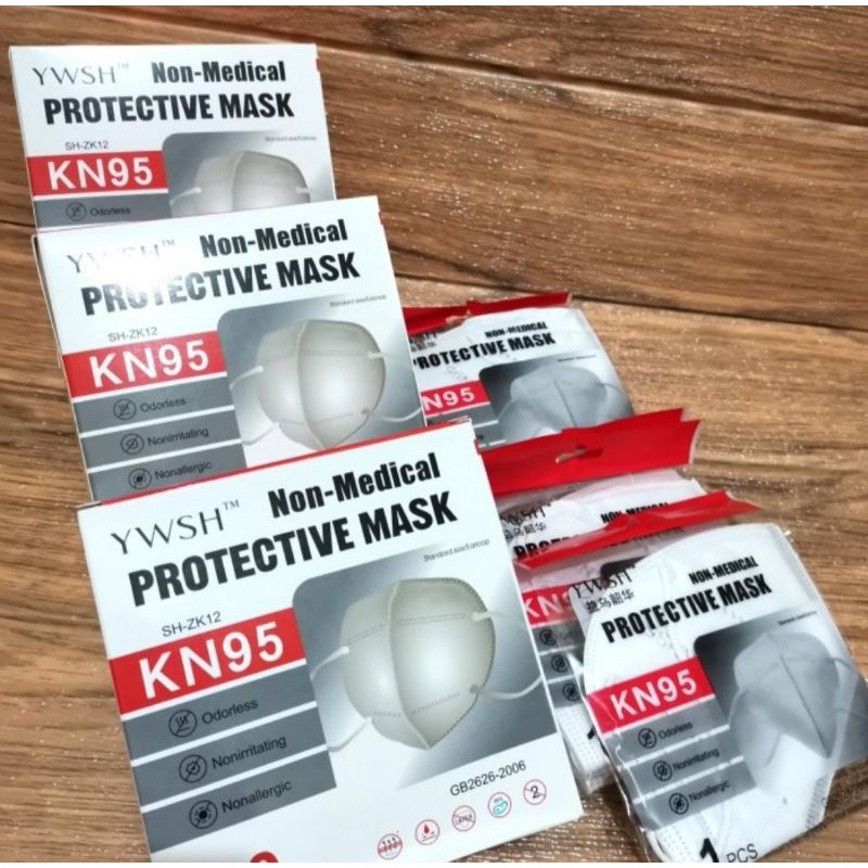 Masker KN95 YWSH perbox isi 10 pcs