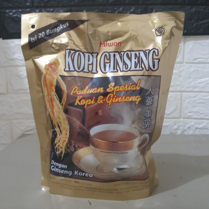 

NEW Kopi Ginseng Miwon Isi 20 Sachet