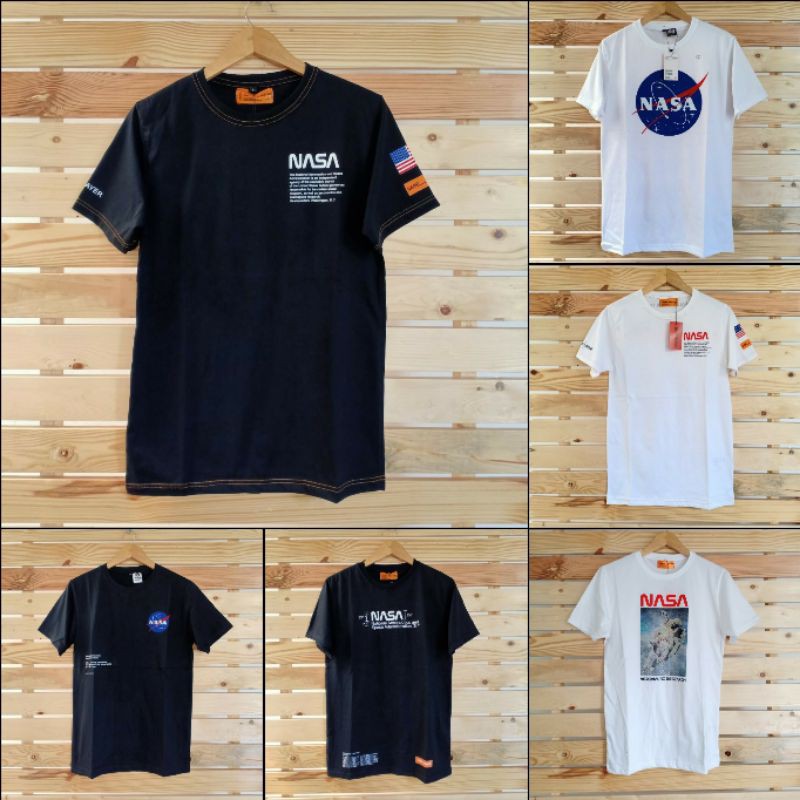 Kaos Baju  Nasa H M  Premium Shopee Indonesia