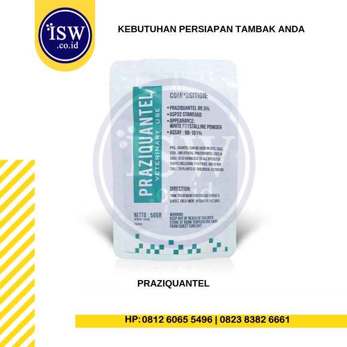 Praziquantel - Obat Khusus Parasit Untuk Ikan