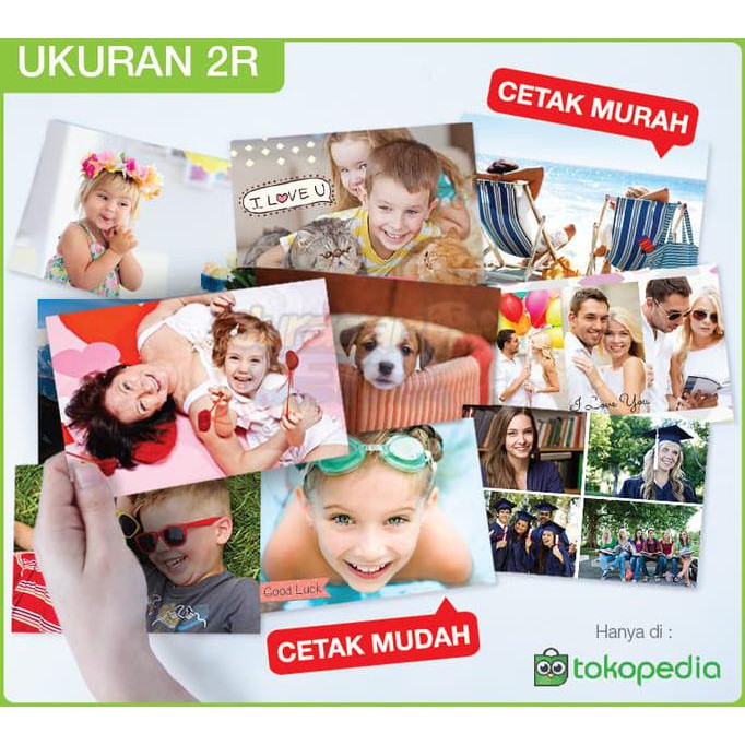 Cetak Foto Photo 2R Foto Ukuran Dompet Kodak Digital LAB Berkualitas