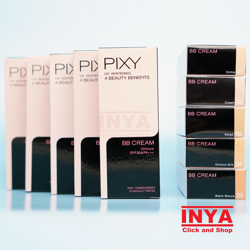 PIXY UV WHITENING BB CREAM 4 BEAUTY BENEFITS SPF30 &amp; PA+++