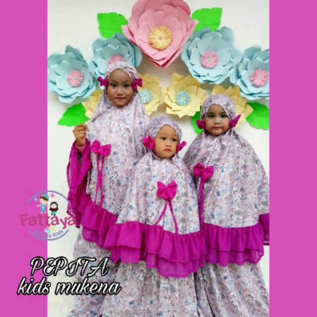 Mukena Anak Pepita by Fattaya