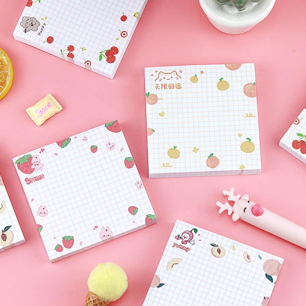 TOP Memo Pad Mini Kertas Pesan Scrapbooking Perlengkapan Kantor &amp; Sekolah Alas Tulisan Memo Notepad