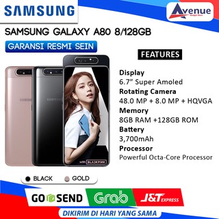 Jual HP SAMSUNG GALAXY A80 8/128GB GARANSI RESMI SEIN PROMO MURAH