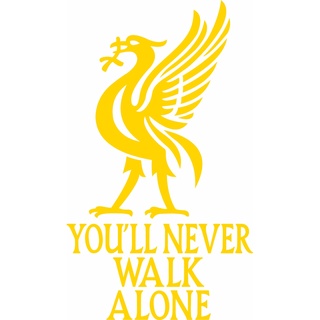 Jual Stiker Cutting Logo Liverpool Stiker You Ll Never Walk Alone Shopee Indonesia