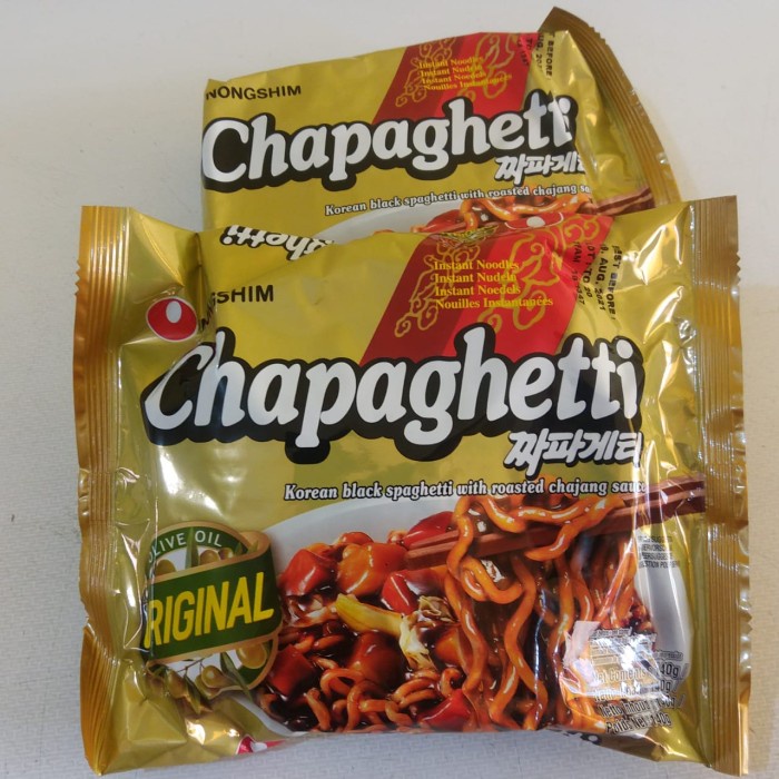 

impor-mie- korean nongshim chapaghetti 140gr (ada di movie parasite) -mie-impor.