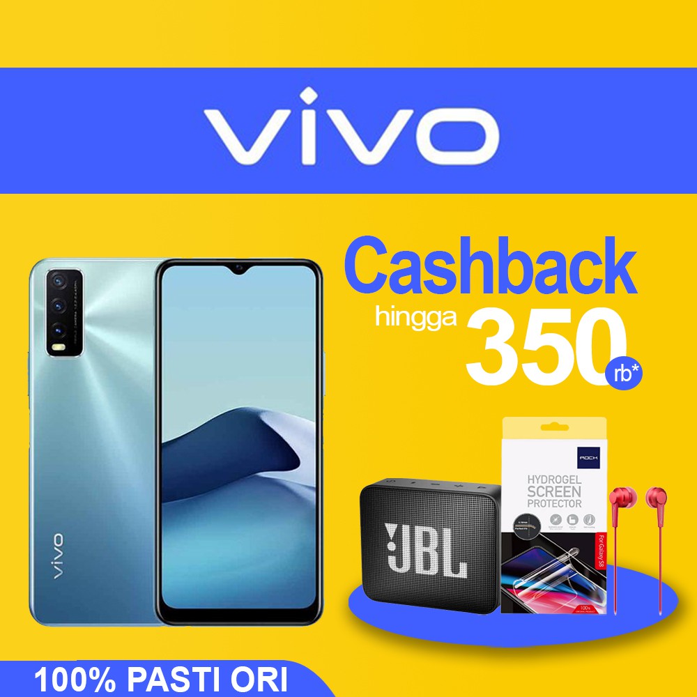 Vivo Y20S 6/128 GB GARANSI RESMI VIVO INDONESIA-VIVO Y20 S