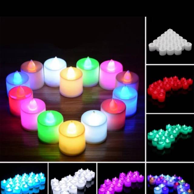 Lilin elektrik mini dekorasi