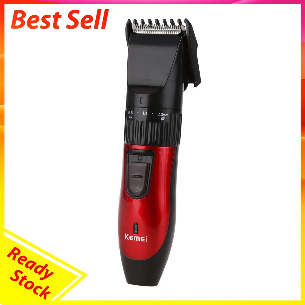 Kemei Km 730 Rechargeable Hair Clipper Professional Hair Trimmer