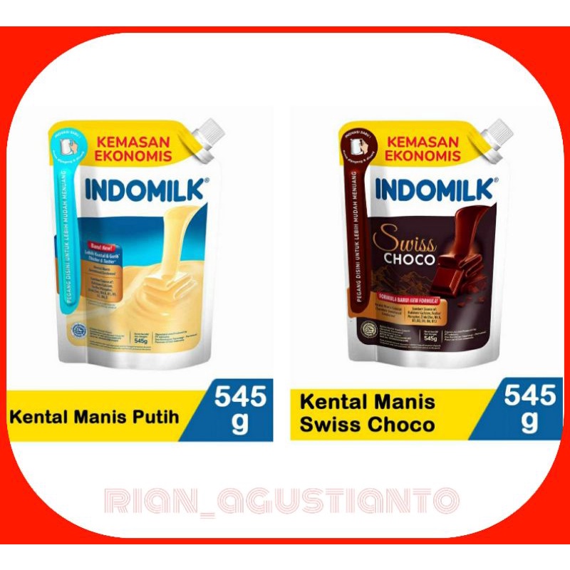 

Indomilk Susu kental manis 545gram